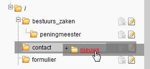 map verplaatsen