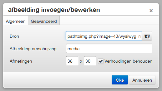 afbeelding toevoegen bewerken